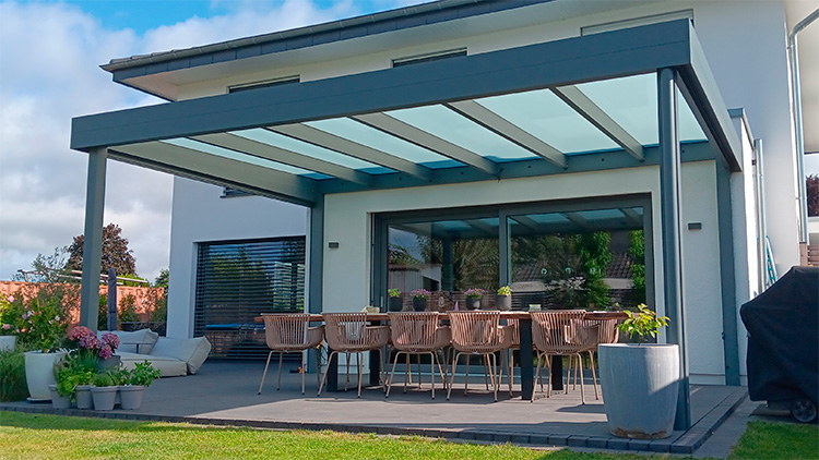 Zabel Terrassenüberdachung - Referenzbeispiel